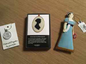 Jane Austen ornament and pendants