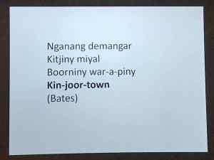 Noongar language (Daisy Bates)